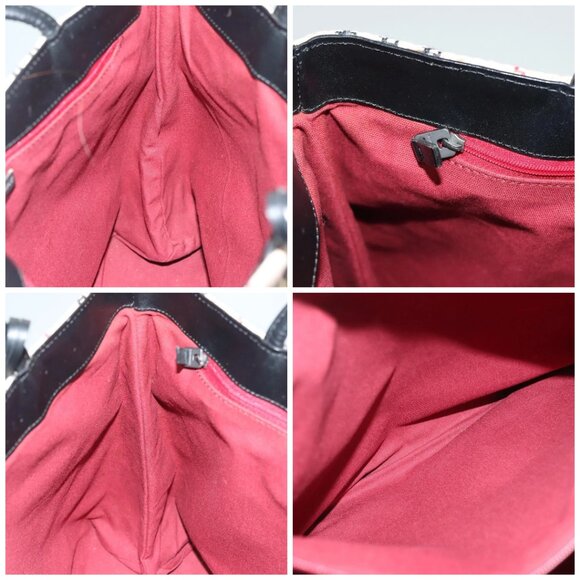 BURBERRY Nova Check Hand Bag Wool Beige Auth - Picture 14 of 15